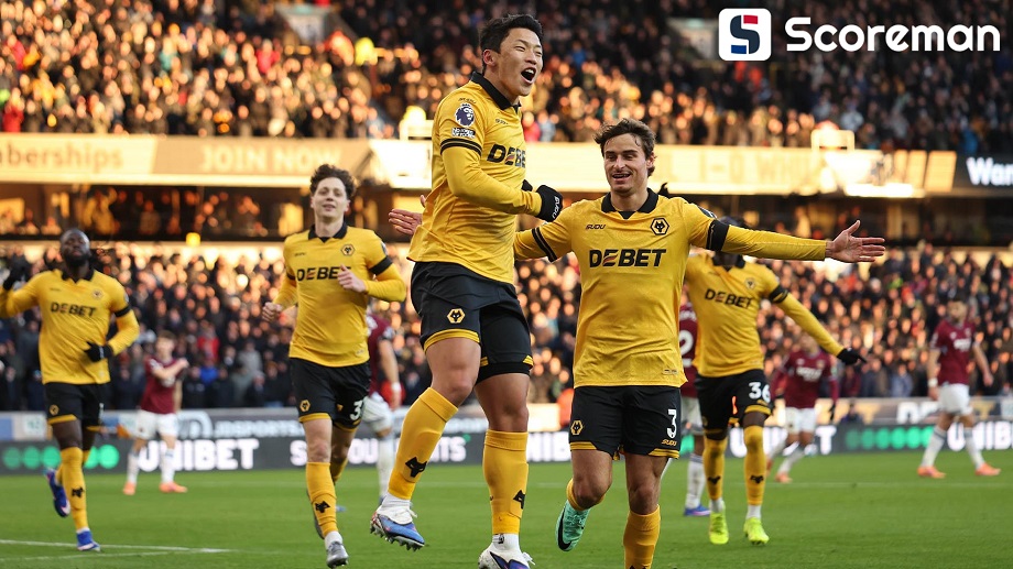 황희찬 1골 1도움, 울버햄튼 EPL 개막 20경기 만의 첫 승